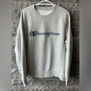 Champion grey sweatshirt